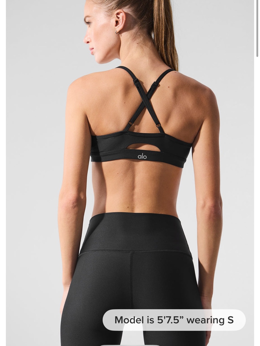 ALO intrigue bra black